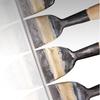 Scalpelli per Intaglio del Legno per Falegnameria e Artigianato con Design a Coda di Pesce Costruiti in Acciaio al Carbonio per l'Affilatura