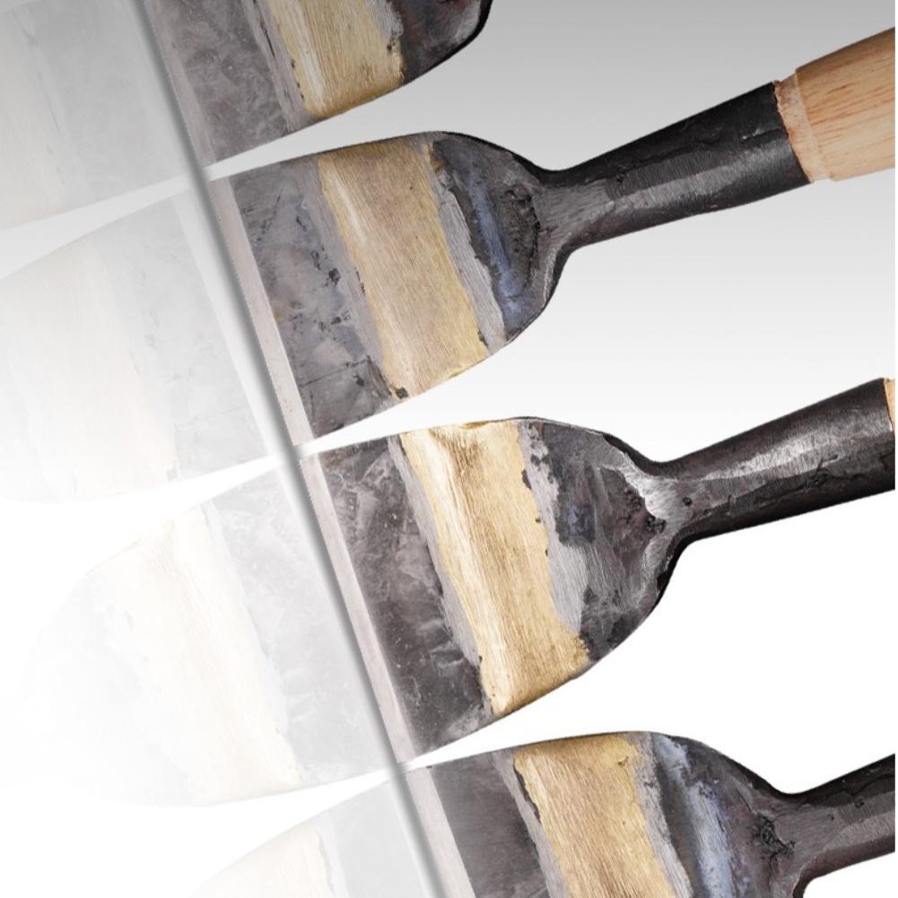 Scalpelli per Intaglio del Legno per Falegnameria e Artigianato con Design a Coda di Pesce Costruiti in Acciaio al Carbonio per l'Affilatura