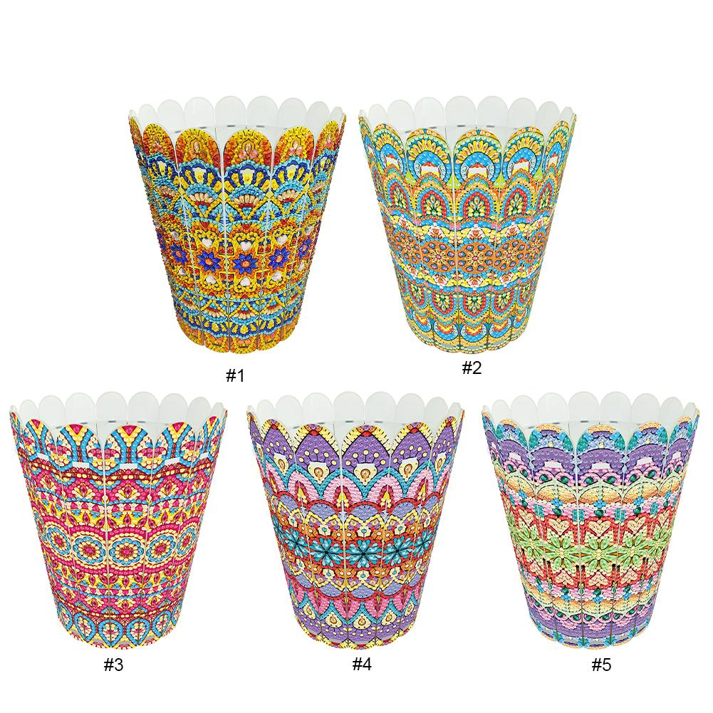 Diamond Painting Vase Aesthetic Rhinestones Desktop Ornaments Desktop Diamond Art Flower Arrangement Vase for Home Office Decor