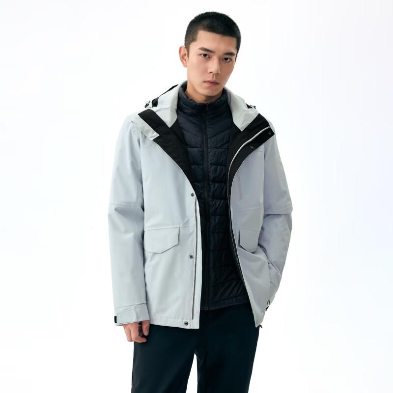Lanbu Men s Urban Outdoor 3-in-1 Goose Down Jacket M