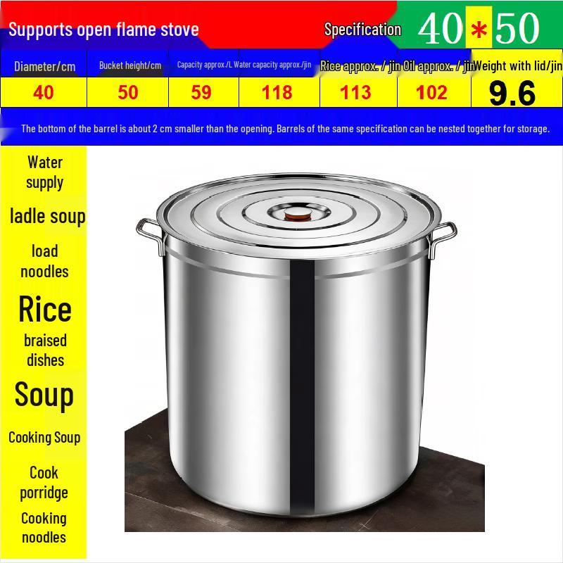 Heavy-Duty Stainless Steel Multi-Purpose Pot with Lid