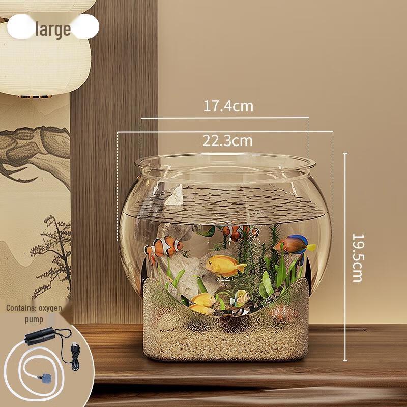 Gureide Runder Anti-Drop Öko-Fischbehälter