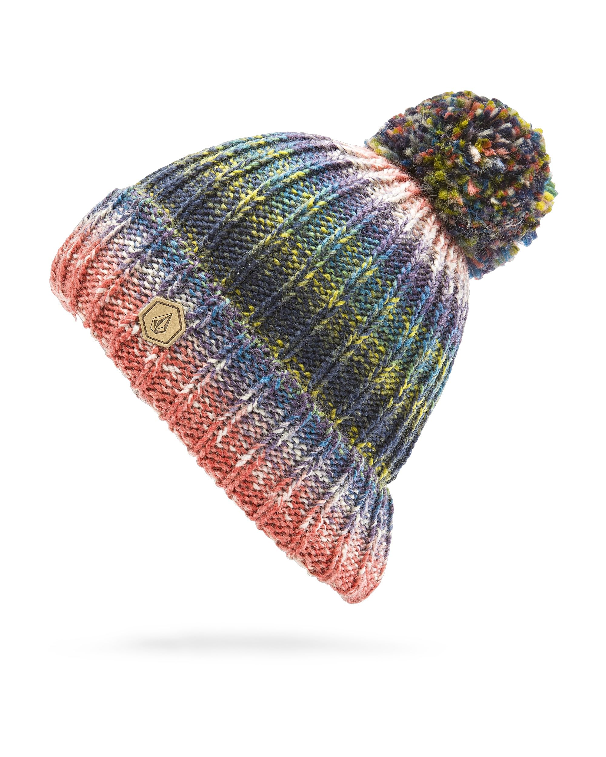 

Вязаная шапка LYRA Hat LCG [Volcom] Женская (с помпоном) [K5852503 / V.CO ШАПОЧКА]