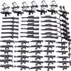 25/50/100Pcs Military Weapons SWAT Gun Cannon Soldier Army Police Hat Building Blocks Figure Accessories Model Bricks DIY Toy