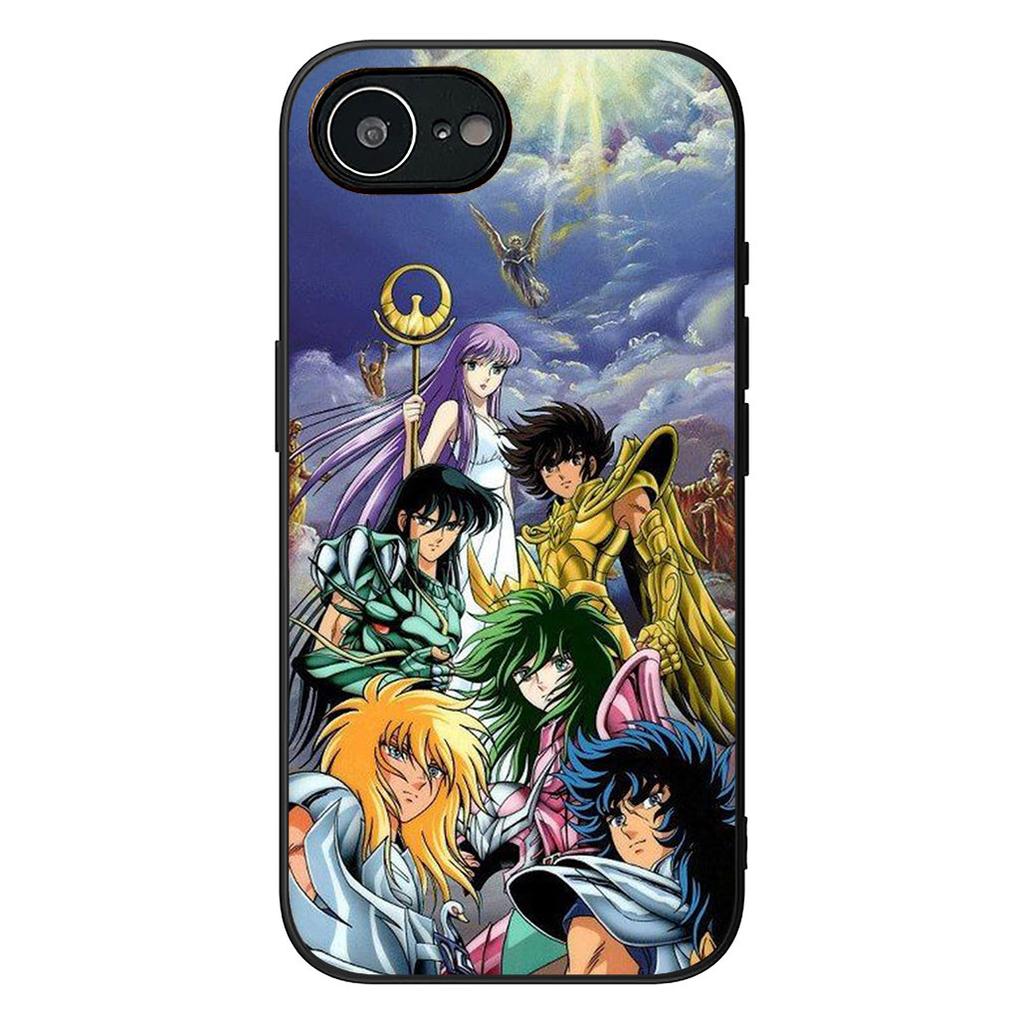 Anime Saint Cartoon Seiya Phone Case for Samsung Galaxy S22 S21 S20 FE Ultra Plus A35 A36 A37 A33 A34 A04 A71 Protective Cover