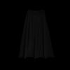 HECO Women's Minimalist A-Line Midi Skirt