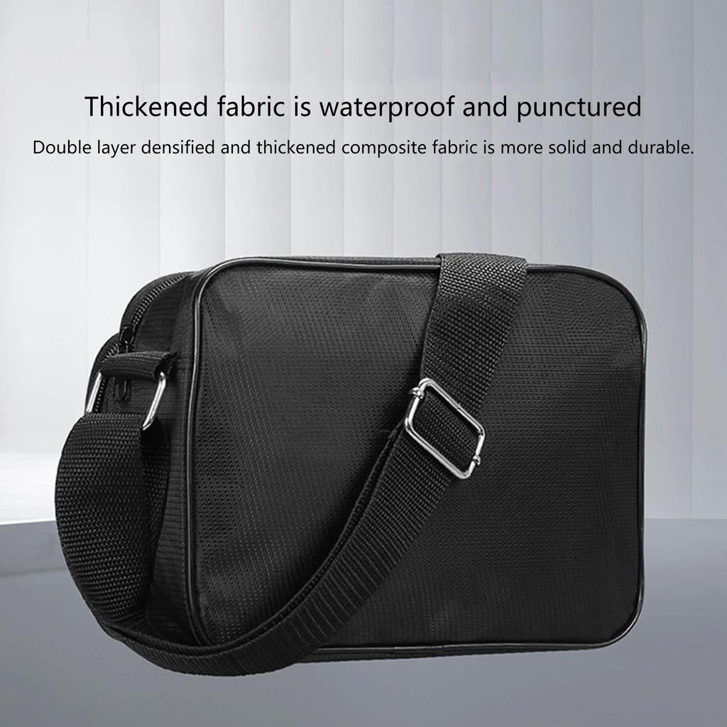 Werkzeugtasche für Elektriker mit großem Fassungsvermögen, Mehrzweck-Arbeitstasche, Aufbewahrungstasche aus Segeltuch, Umhängetasche für Reparatur und Zimmerei