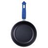 Corporation 20cm Moomin Frying Induction with Hook DW5801 Pan, Compatible, Hole, PFAS-Free, Blue,