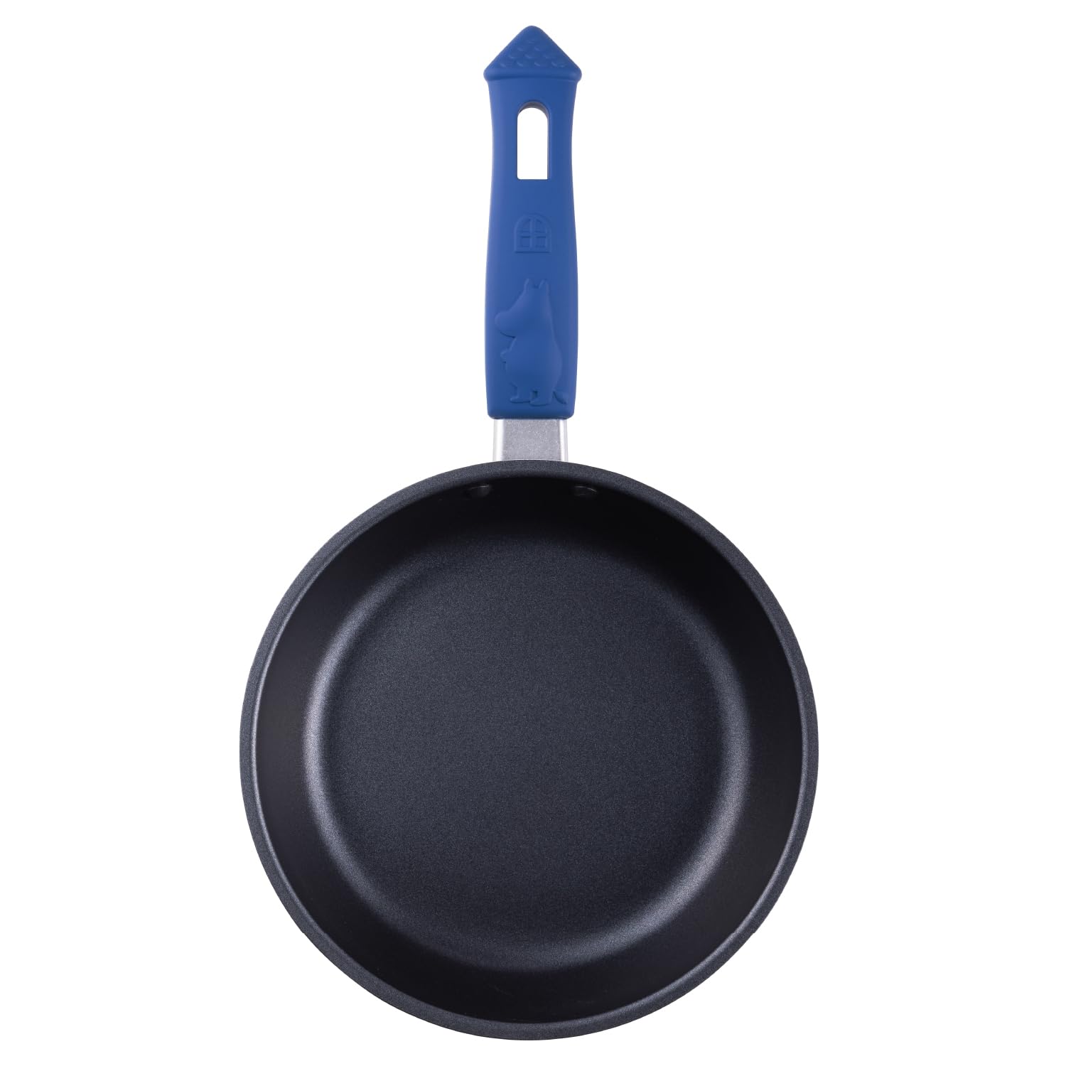 

Kai Corporation 20cm Moomin Frying Induction with Hook DW5801 Pan, Compatible, Hole, PFAS-Free, Blue,