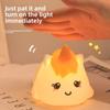 Cat Dinosaur Unicorn Silicone Night Light Mushroom Dog Lamp Kids Room Decor Gift