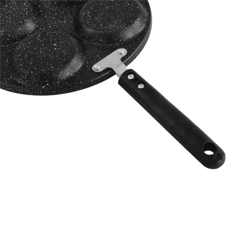 Kitchen Cooking Utensils with 4 Holes Efficient Eggs Fryings Pans Kitchen Cookware DIY Breakfast Appliances