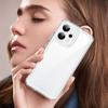 For Oppo Reno14 5G (Global) Case WANLONFENG MF Series TPU Acrylic Clear Phone Cover with Tempered Glass Film