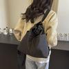 Crossbody Bag Street Simple Shoulder Commuter Bag Large Capacity 2025 New Korean Version Casual Beautiful Bucket Bag Women's Middle School