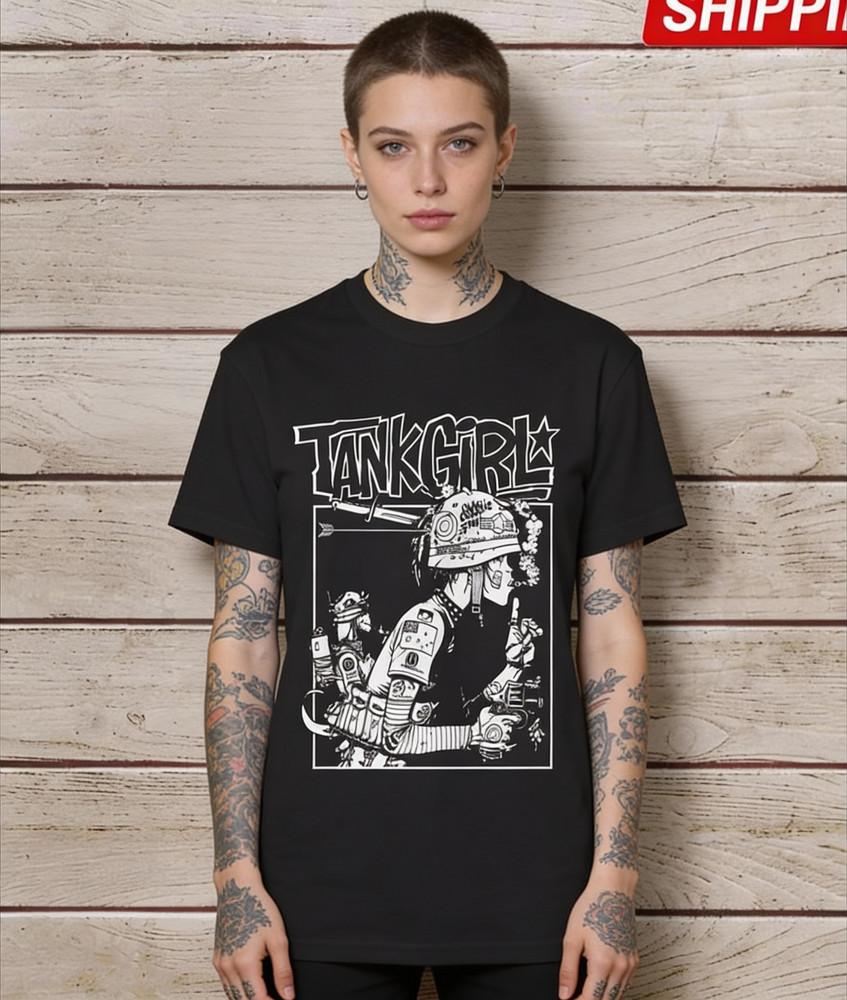 

Tank Girl Tee Retro T Shirt Retro Cool Vintage Unisex TShirt NWT Unisex T-Shirt XXL