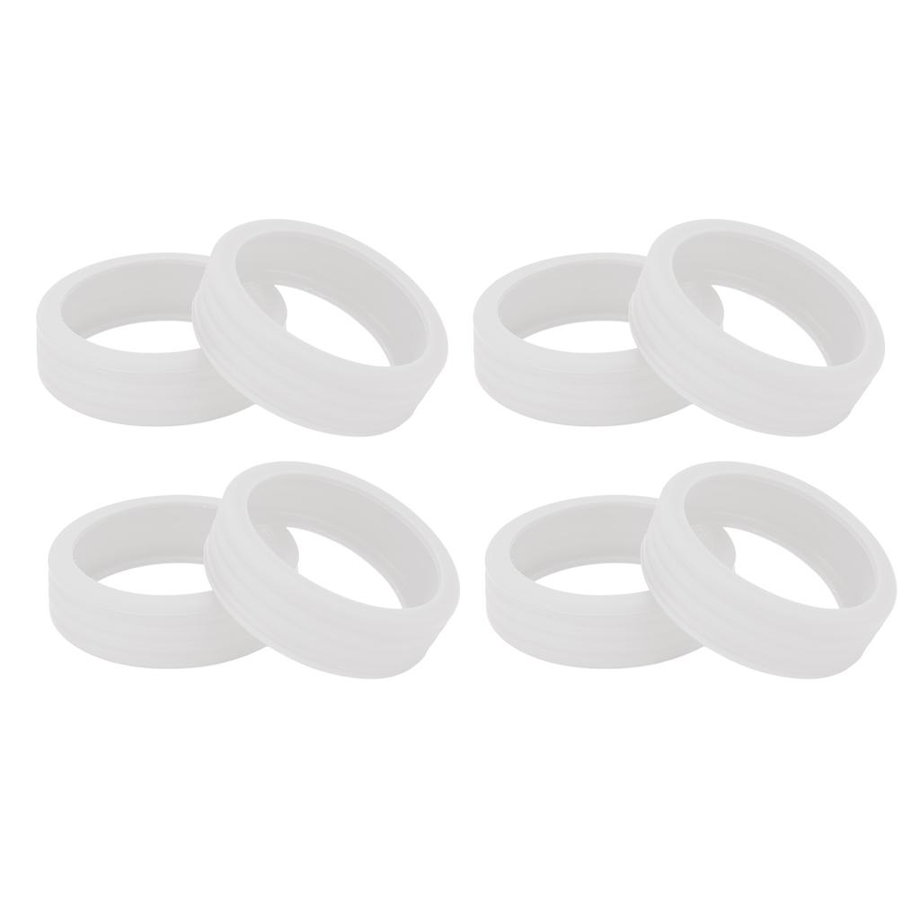 Gepäckräderabdeckung Silikon Koffer Schutzhüllen Anti-Geräusch Gepäckfachrad