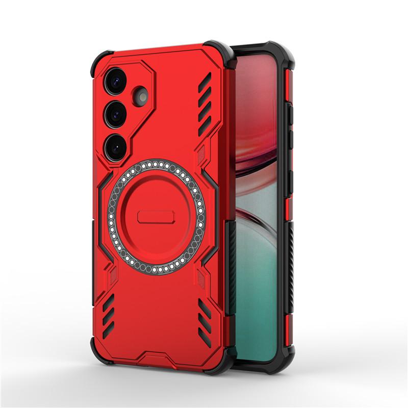 

For Samsung Galaxy A06 Case Samsung A06 4G Cover Heat Dissipation Magnetic Bumper Protective Phone Cases For Samsung A06 Funda Galaxy A06 красный