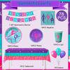 Gymnastics Birthday Party Supplies,Gymnastics Party Decorations&Tableware Kit - Gymnastics Platesetc Gymnastics Decorations for Birthday Party