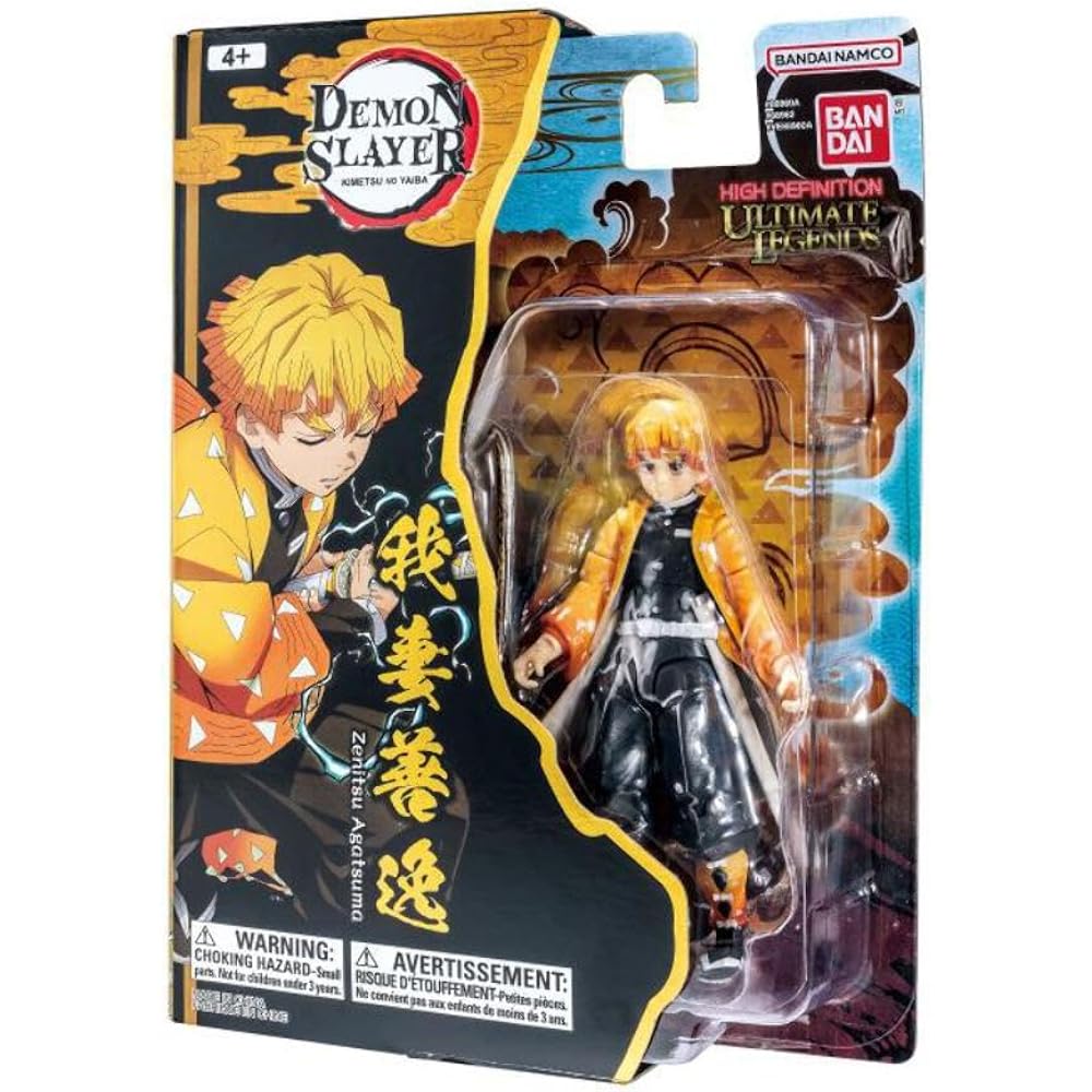 Bandai Namco Ultimate Legends Demon Slayer Zenitsu 5" Action Figure