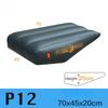 Car Travel Inflatable Mattress Front Slope Pad Inflated Stool Cushions Air Bed Seat Gap Self-driving Supplies Car Accessories