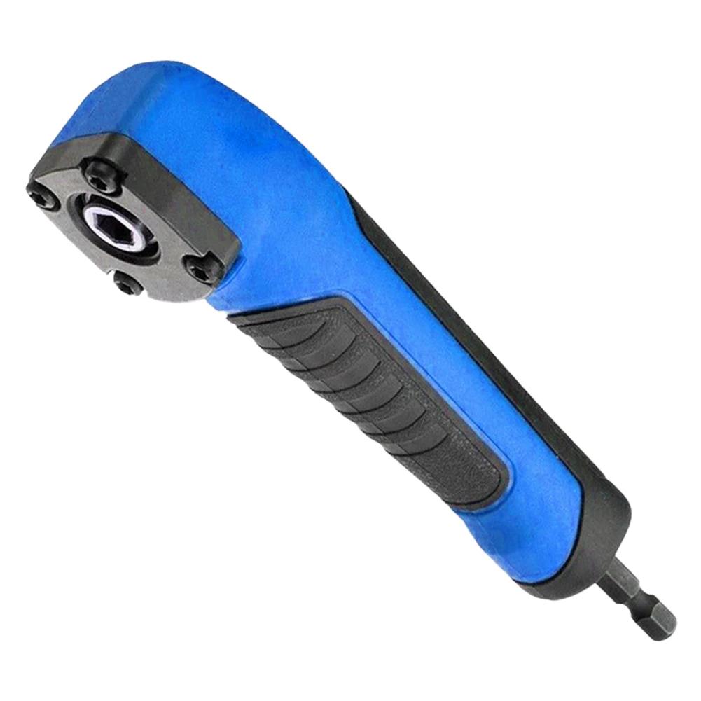 90 Degree Right Angle Adapter for Tight Spaces Hex Handle Corner Cutter Power Tool Direction Converter Drill Attachment
