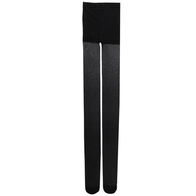 Lightweight for spring and autumn0D Women's anti-snag durable sexy black stockings, non-slip, suitable for disco and nightclub wear