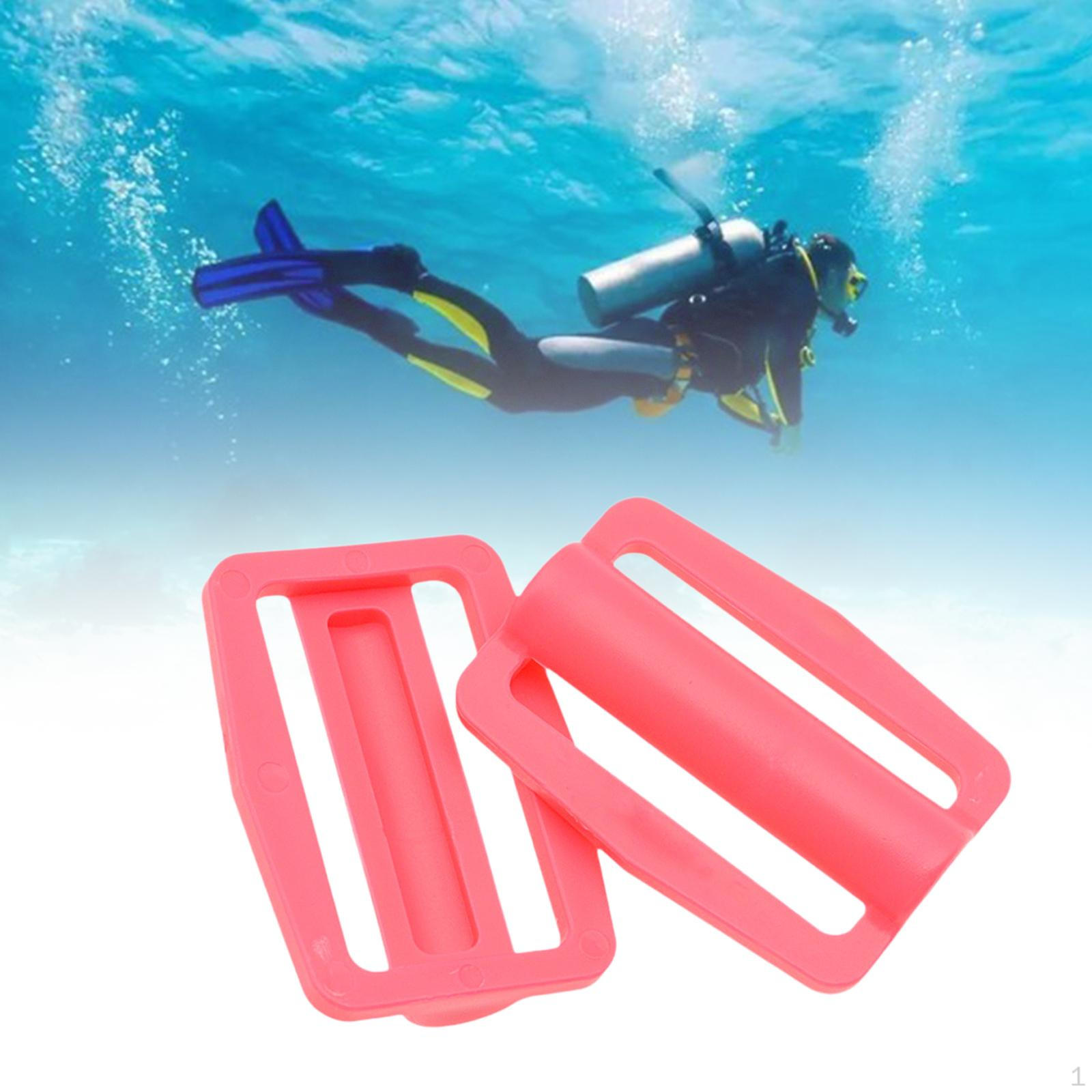 

2 комплекта держателей для ремня для подводного плавания с аквалангом и зажимами для снаряжения для дайвинга