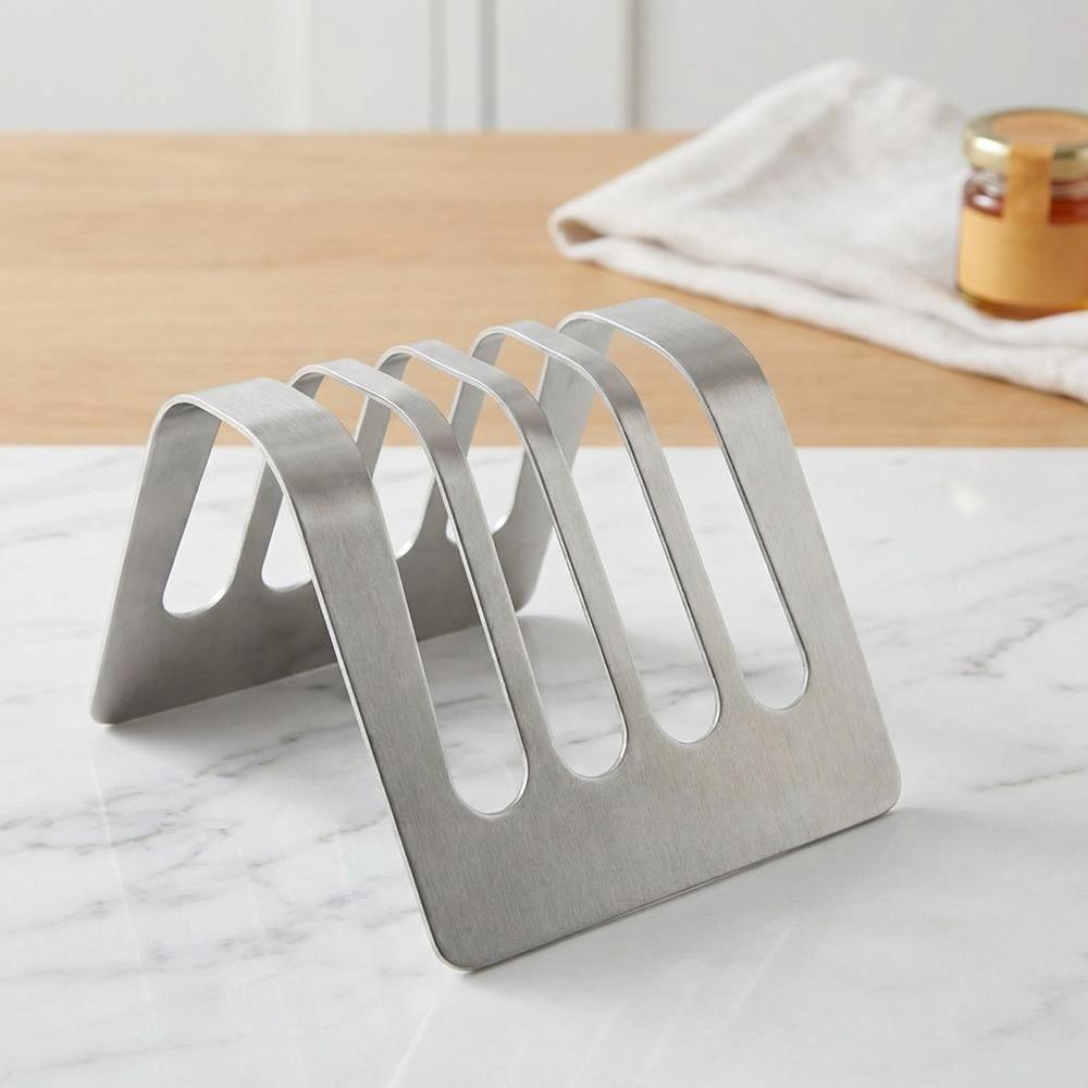 Durable Toast Rack Easy To Clean Bread Holder Air Fryer Accessories Bread Rack  Kitchen Organizer
