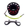 Diving Reel with Double End Bolt Snap Clip, Reel, Portable Spool for Accessories