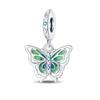 Delicate Butterfly Beaded Pendant Set DIY Glowing Beads Early Spring Insect Theme Jewelry Making Kit