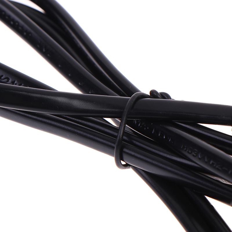 Eu Us Plug Ac Power Extension Cable Power Supply Cord 1.5M*0.75 For Electrical Sockets Outdoor Lamp Bulb Light