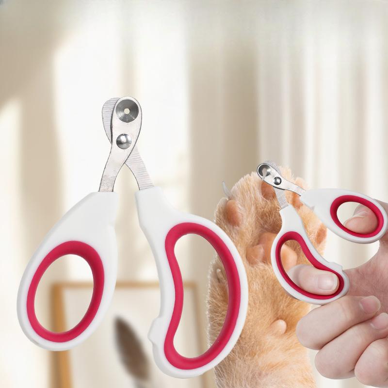Pet Supplies: Anti-bleeding Nail Clippers for Cats, Small Dog Nail Clippers for Pets and Dogs, Care Scissors