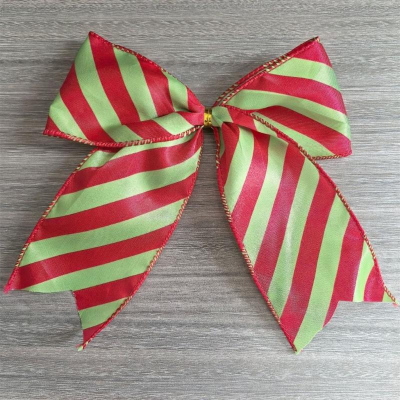 Christmas Candy Yard Decoration Ribbon For Indoor Outdoor Decor