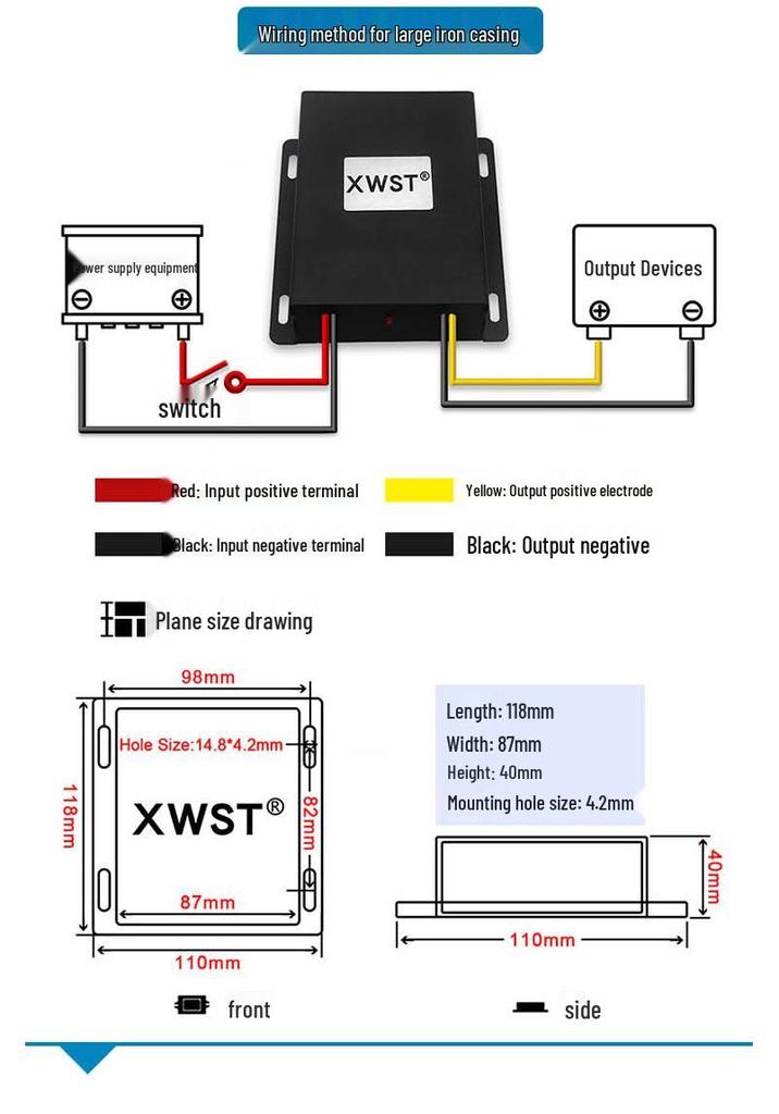 24V auf 36V DC Aufwärtswandler Modul