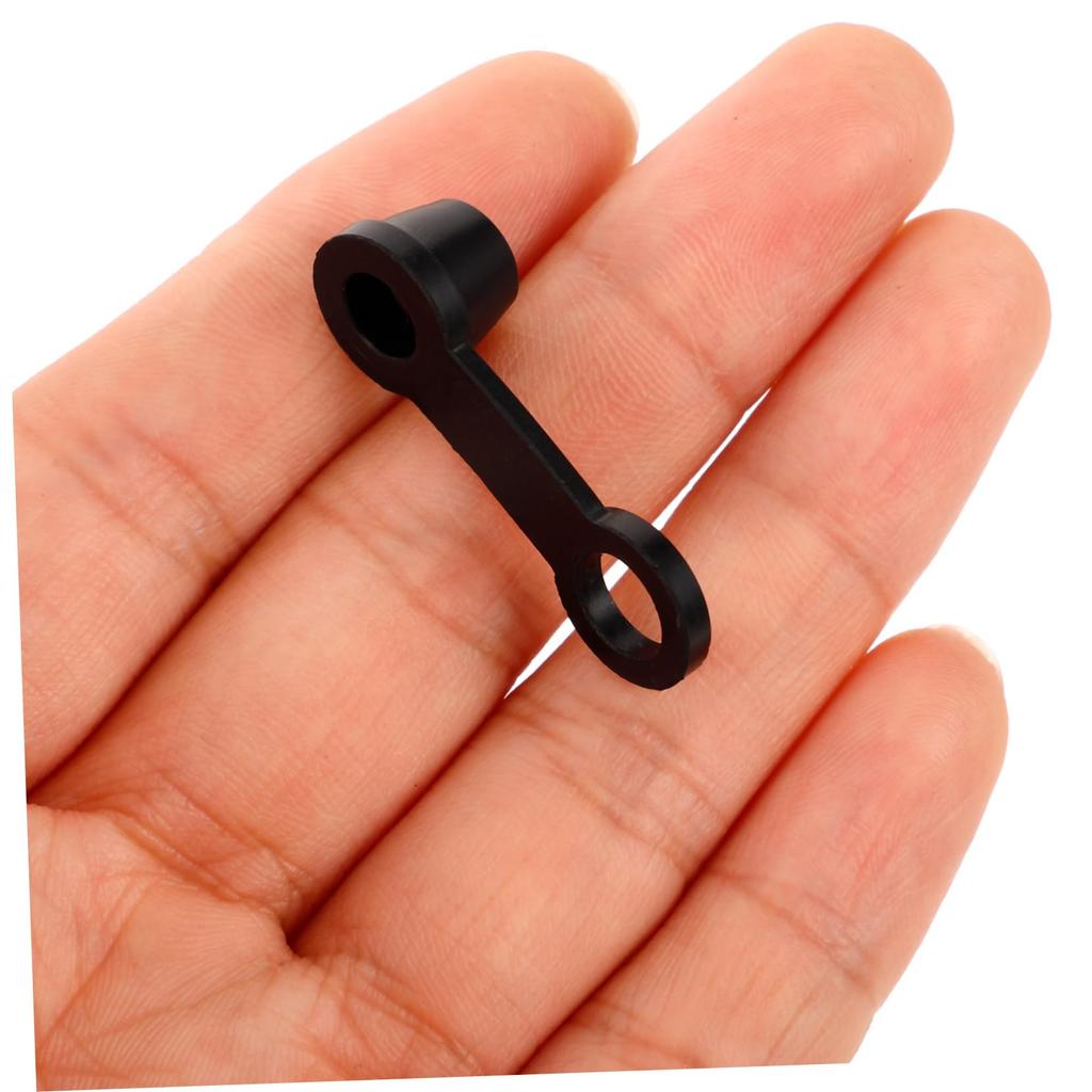 Gatuida 10pcs Caliper Dust Boot Brake Bleeder Cap Automotive Brake Bleeder Cap Car