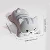 Kawaii Cat Squishy Toy Cute Animal Wrist Rest Support Mouse Squishy Stress Relief Toy Gift for Kid Desk Office Computer Laptop