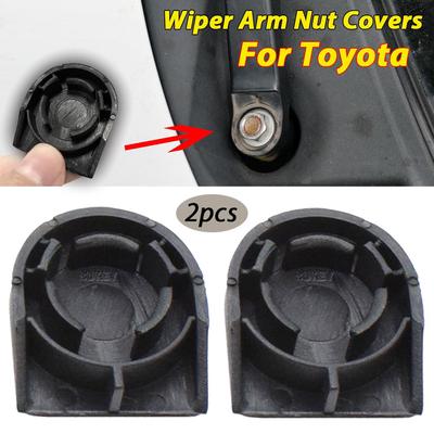 2X Frontscheibe Wischerarm Mutter Kappe Bolzen Abdeckung Für Toyota Corolla E150 E160 Verso Yaris Auris OE # 8529213010 auto Zubehör