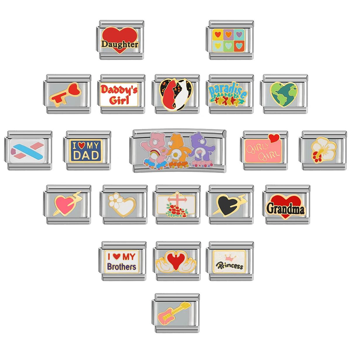 

Семейная коллекция Итальянский браслет-подвеска своими руками