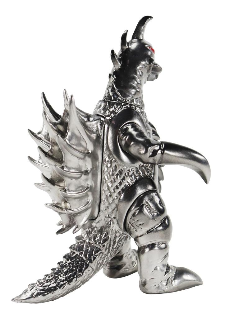 Character Content Production Series Earth Attack Godzilla Gigan Gigan Plated Paint Silver Approximately 120mm PVC Soft Vinyl Figure (CCP) Medium-Size