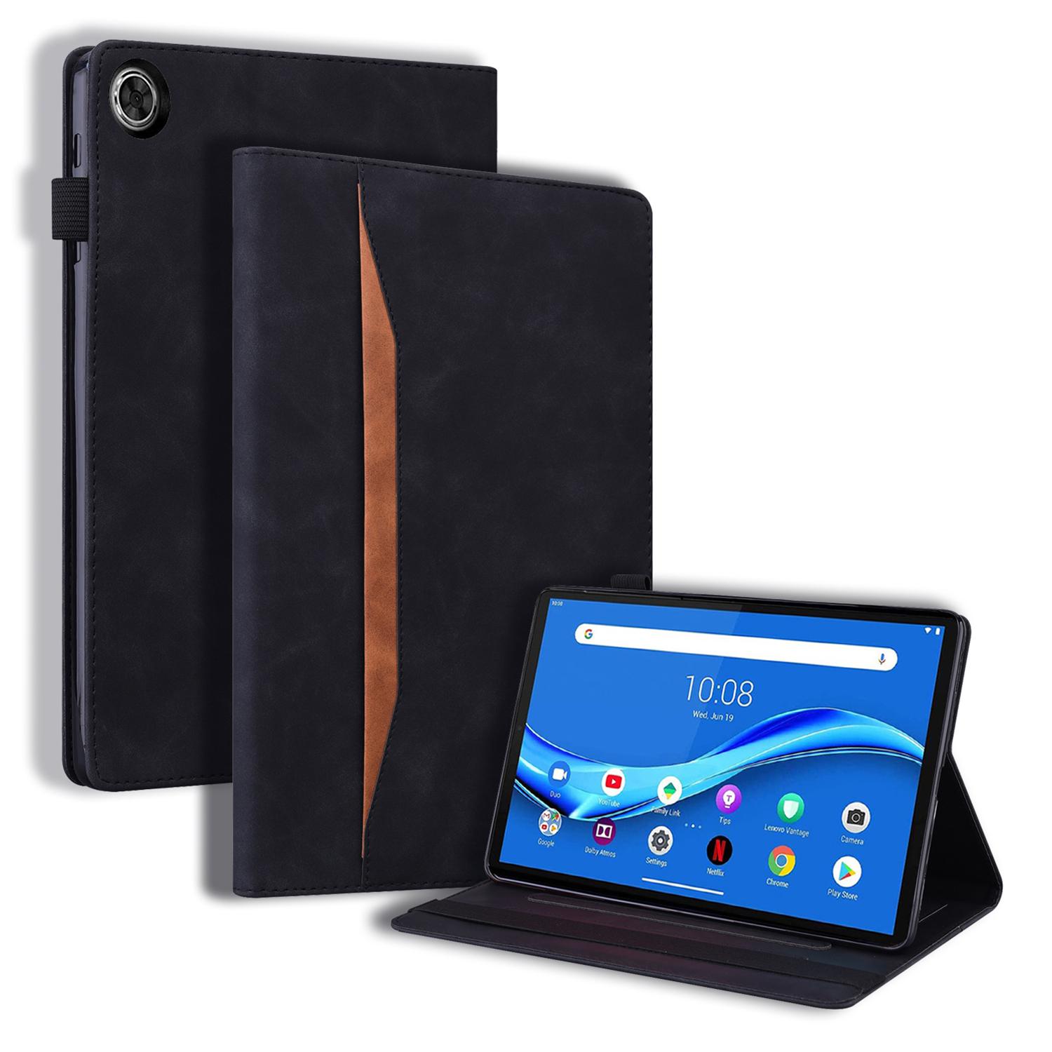

Для Lenovo Tab K10C/Tab E10C Чохол PU Шкіра Захисний Чохол-книжка для планшета з тримачем для карток D