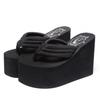 Women Thick Sole Flip Flops Stylish Women'S Platform Flip Flops With Arch Support For Beach Casual Wear Non-Slip Thick-Sole Set