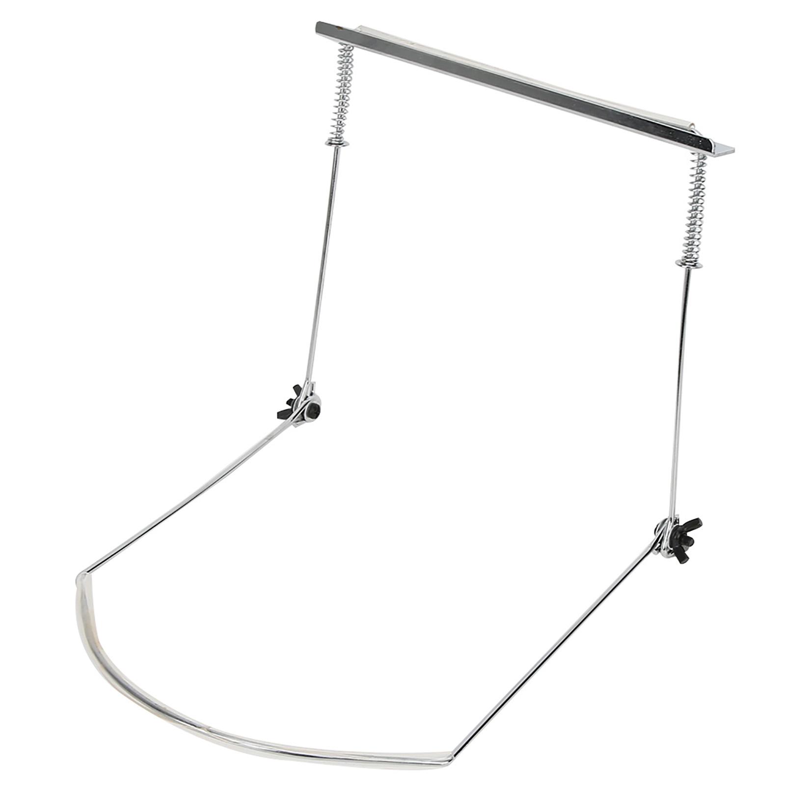 

24Подставка для губной гармошки с отверстием, регулируемый держатель для грифа, аксессуары для духовых инструментов, золото