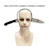 Halloween Party Horror Hair Bands Fake Knife Axe Cleaver Scissor Headbands Through Head Scary Masquerade Costume Photobooth Prop
