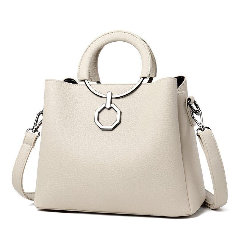 Stylish New 2023 Womens Tote Bag Versatile Mid-age Mom Handbag With Spacious Design