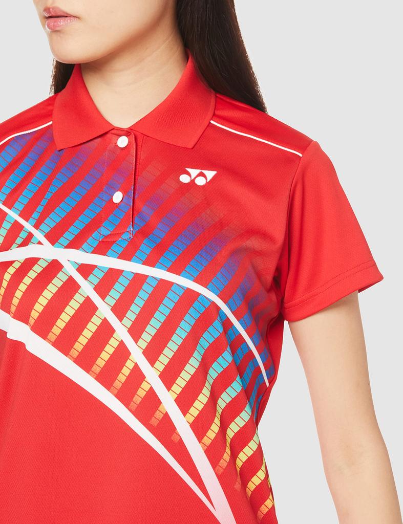 YONEX Tennis Game Sunset Red Size S Women's Shirt, (496),