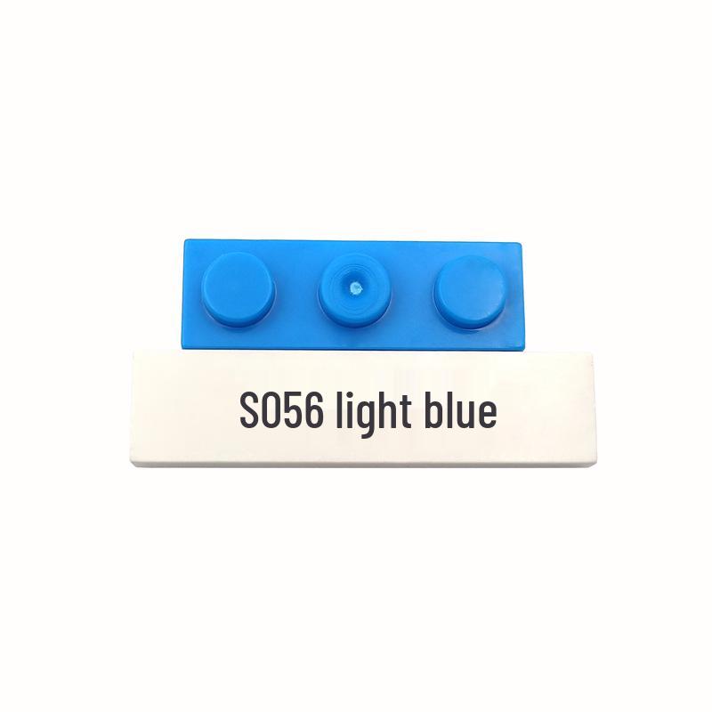 5264 Educational Small Bricks: 1x1 Round Plate with Clip, Compatible with Lego Building Blocks 1KG