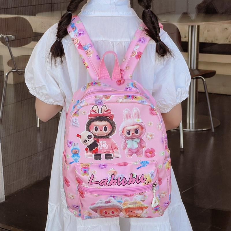 Cartoon Cute Children's Backpack: Stylish Kindergarten School Bag for Boys & Girls