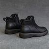 Ankle Boots for Women Autumn and Winter Retro Leather Women's Boots 2025 Popular Short Boots Versatile Casual Women's Shoes