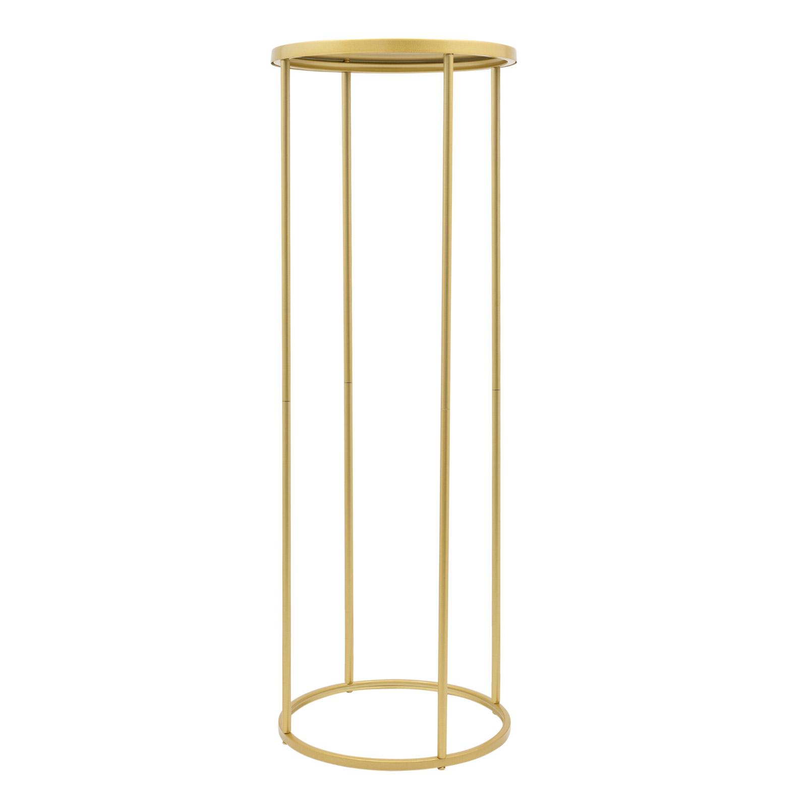 

Gold Wedding Centerpieces for Tables Tall - 3.28ft Metal Flower Stand Decorations for Weddings Party Metal Floor Geometric Vases золотий