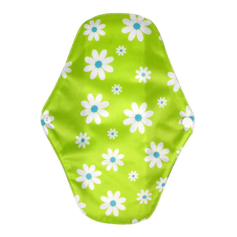 Sanitary Reusable Towels Pads Women Bamboo Cloth Washable Menstrual Safety Pads