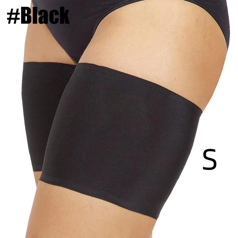 1 Pair Women Compression Thigh Covers Anti-friction Non-slip Durable Fabric for Cycling Climbing Outdoor Sports